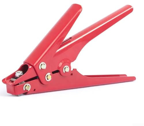 Pince serre-câble, HS519 Outil de coupe de fixation de serre-câble pour serre-câbles en plastique et nylon 2 49 mm, pour une gestion rapide des câbles