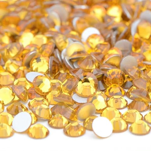 100Gross Großpackung Kristall SS6 8 10 12 16 20 30 AB Farbe Glas Strasssteine Nicht Hot Fix Flache Rückseite Strass DIY Nagelsteine-08 az-SS8 100gr 14400Stk