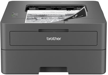 BROTHER HL-L2400D Compact Monochrome Laser Printer with Duplex Printing, USB Connection, Black & White Output