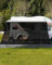 FoundGo Sonnenschutz Markise Wohnmobil [200x330cm 220g/㎡ HDPE] 75% View Blocker Sonnenschutz Vorderwand Markise für Wohnmobil inkl. 4 Bodennägel + 4 Gummiseil + Tragetasche (Höhe x Breite)