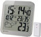 Bresser Wanduhr MyTime LCD Wetter-Wanduhr mit Außensensor, grau