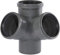 HT Rohr und Formteile DN 110 (Eckabzweig 110/110/110 67 Grad)