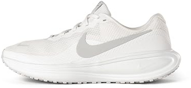 Nike Women's Revolution 8 Road Running Shoes, White/Pure Platinum, 6.5