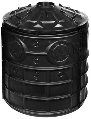 SQUEEZE master Regentonne, Untergrund Regenwassereimer Wasserspeichertank,Regenwasser-Trockenbrunnen Set mit 3 Seitenwänden und 1 Abdeckung, Regenwassersammlung,150Liter Schwarz