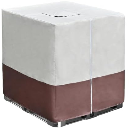 Copertura per serbatoio 'acqua da 700 litri, resistente, con cerniera, protezione da pioggia, per cortile, campeggio, neve, ,