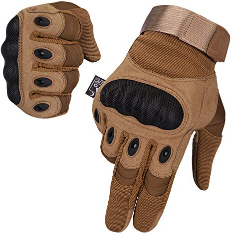 SKYSPER Motorradhandschuhe Vollfinger Touchscreen Motorradhandschuh Herren und Damen Outdoor Sport Taktische Handschuhe Kampfklettern Camping Jagd Radfahren
