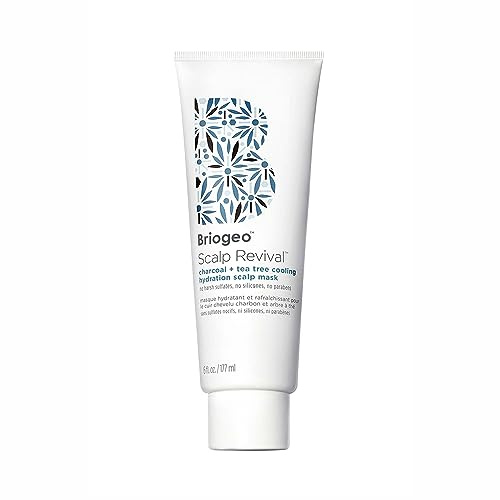 Scalp Revival Charcoal Plus Tea Tree Cooling Hydration Scalp Mask by Briogeo for Unisex - 6 oz Masque