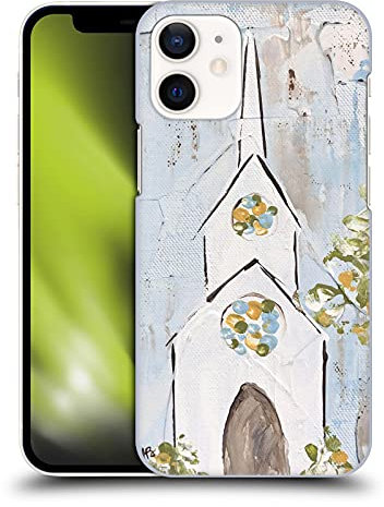 Head Case Designs Officially Licensed Haley Bush White Church Painting Hard Back Case Compatible With Apple iPhone 12 Mini