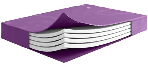 The Bedroom Store Blue Magic - Waveless 90%, Hardside Water Bed Mattress, Contains Four Wave Reducing Fiber Layers, Bladder Corners are Reinforced, 18ml Smooth Vinyl… (Queen (U.S. Standard))