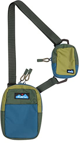 KAVU Yorktown 2 N 1 Crossbody Pack Modular Lightweight Bag - Woodgrove