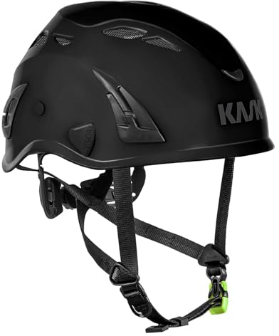 KASK Schutzhelm Superplasma PL - Kletterhelm, Bergsteigerhelm nach EN 12492 - Gr. 51-62 cm universal einstellbar, Farbe:schwarz