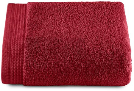 Top Towel – Premium – Große Badetücher – Badezimmerhandtücher – 1 großes Duschtuch – 100 x 150 cm – 100 % Baumwolle – 600 Gramm - Granat
