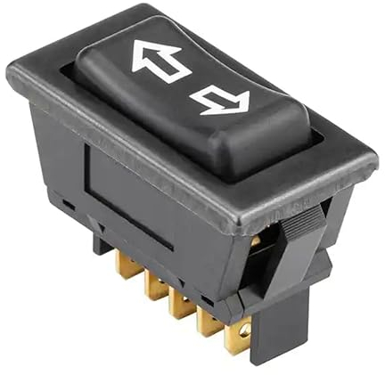 Interruptor basculante universal para elevalunas eléctrico de coche 12 V/20 A, 5 pines, ASW-01