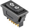 ASW-01 - Interruttore a bilanciere universale per alzacristalli elettrici, 12 V/20 A, 5 poli,