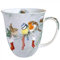 Ambiente Weihnachtsbecher 0,4 L Weihnachtssocken Robin Blue Tit & Wren