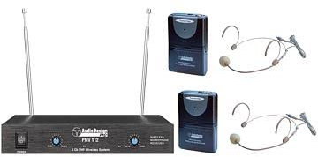 Radiomicrofono archetto audiodesign pro pmv 112 bp (coppia)