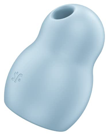 Satisfyer Pro To Go 1 Vibratore | Doppio Motore | Compatto e ricaricabile | Impermeabile (IPX7) | Vibratori a Onde di Pressione in Azzurro | Sex Toys per Donne