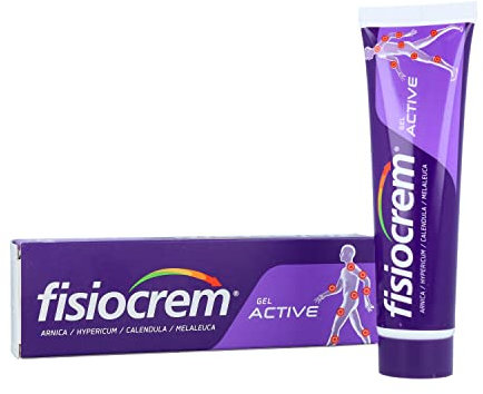 FISIOCREM GEL ACTIVE | 60ml | Preparación Músculos y Ligamentos | Vida cotidiana o ejercicio físico | Crema Masaje | Melaleuca, Árnica, Hypericum Perforatum, Calendula
