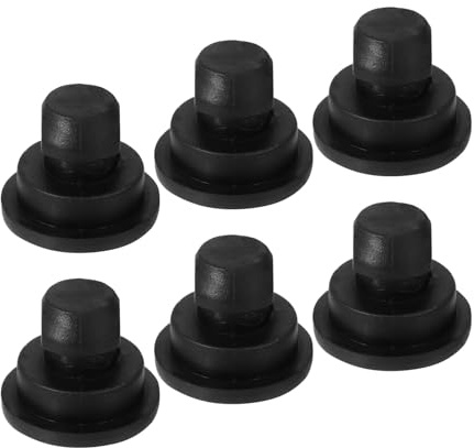 GALPADA 6 Piezas Pies de Goma para Olla Arrocera Patas Antideslizantes y Resistentes al Calor Amortiguadores de Vibraciones para Cocina Segura y Estable