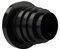 VONLIS® Universal Reduzierstück Lüftungssysteme Ø 80 100 110 120 125 150 mm Lüftungskanal Übergang Ventilation schwarz