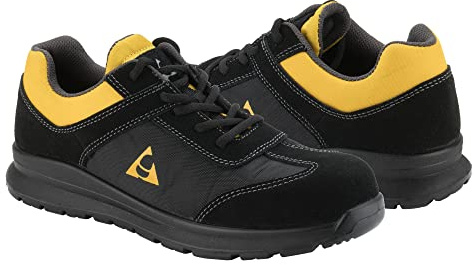 Bellota FTW404491S1P - Zapato de Seguridad Volta S1P de Hombre y Mujer (Talla 44) de Nylon Antiabrasivo y Microfiba, Transpirante y Resistente a Golpes y Rozaduras