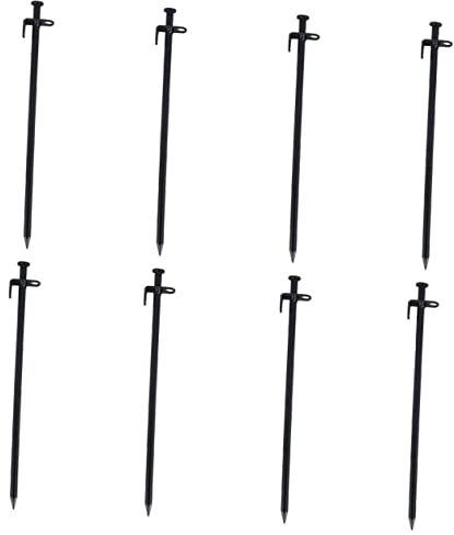 Sosoport Camping-zeltheringe 30 cm Robuste Stahlheringe Rostfreie Familienzeltheringe für Camping-überdachungen Im Freien