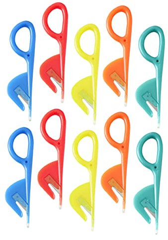 TOPBATHY 1 Set Apri Piatti Antipasti Strumento per Budella Forbici per Pollame Porta Divertente Piega Fascio Piscina Coltelli da Cucina Tagliatori di Intestino di Pollo Addominali 10 Pezzi