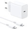 Cargador USB C 45W, Cargador Samsung Carga Rapida con 2M Tipo C Cable para Samsung Galaxy S25/S24/S23/S22/S21/S20 Ultra Plus S24+/Note 20/10/A73/A54/C55, VNOOK USBC Cargado Rapido Enchufe Cabezal