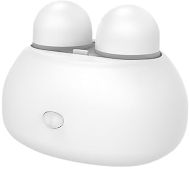 TOYANDONA Electric Contact-Lens Box Automatic Vibrating Cleaner for Soft and Hard Lenses White Portable Professional Lens Washer for Daily Use and Travel