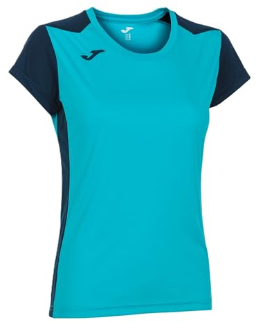 Joma Femme Record II, Unisex - Adulto, Turchese Fluo Marino, XS