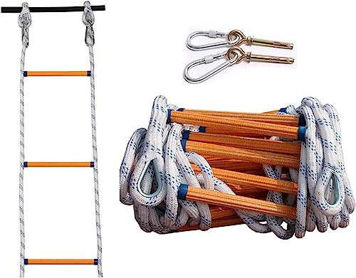 Soft Ladder Rope Ladder Fire Escape Home Emergency Fire Escape Outdoor Nylon Rope Ladder Climbing Project Outdoor Training Rope Ladder