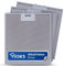 VIOKS AEG Whirlpool Elica Juno - 3 filtri grassi per cappa aspirante in metallo, 305 x 267 x 9 mm, ricambio per AEG 405525042/9 Elica GRI0009219A KIT0010805