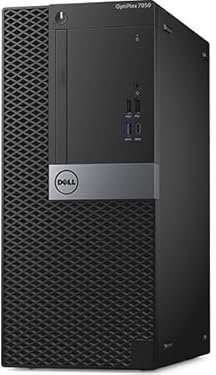 Dell FAST Optiplex 7050 MT PC - Intel Core i7 6th Gen (4 Cores Upto 4.00GHz), 32GB DDR4 RAM, 512GB SSD Storage, 300Mbps USB WiFi Dongle, Windows 11 Pro Operating System (Renewed)