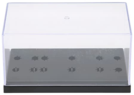 Phono-Tonabnehmer-Aufbewahrungskoffer Headshell-Aufbewahrungskoffer Abs-Aufbewahrungsbox für Phonographenköpfe High-End-Phonographenkopf mit Langem Nadelregal Display Sample Box