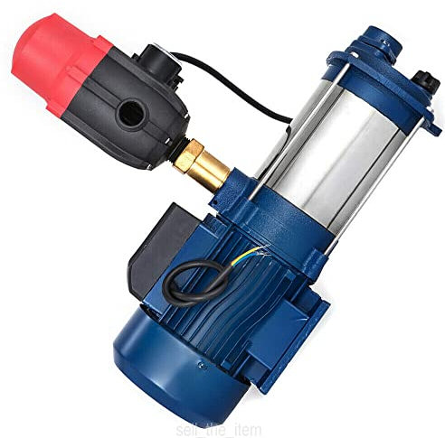 Wasserpumpe Wasser Pumpe Kraftvolle Wasserförderpumpe Zentrifugalpumpe 2500W 230V - Gartenbewässerung Hochleistungspumpe