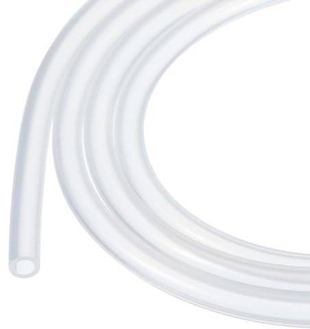Rebower Tube en Silicone de 2 Mètres (6,6 Pieds) avec Un DI 3 mm et DE 4 mm, en Plastique Transparent Dans Les Systèmes de Pompage, de Vidange, d'Irrigation et de Brassage