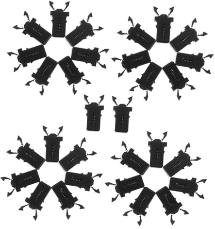 Hemobllo 30pezzi Fibbie Pressione Per Bidoni Della Spazzatura Del Del Bidone Della Spazzatura Fibbia Per Bidone Della Interruttore Pressione Per Bidoni Clip Bloccaggio Ricambio