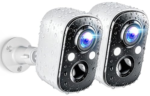 Techage 2K Security Cameras Wireless Outdoor with AI Motion Detection