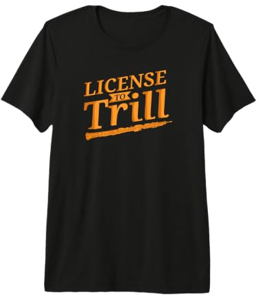 Licence au Joueur de hautbois Trill Oboist T-Shirt Haut de Gamme