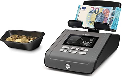 Safescan 6165 - Balance compteuse d'argent pour compter les billets de banque et les pièces de monnaie