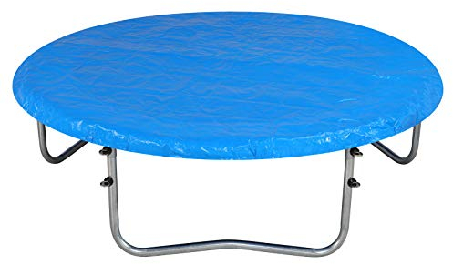 Monzana® Trampolin Abdeckung Ø 244 cm blau reißfest UV-beständig Wetterschutzplane Trampolinschutz Abdeckplane Regenabdeckung