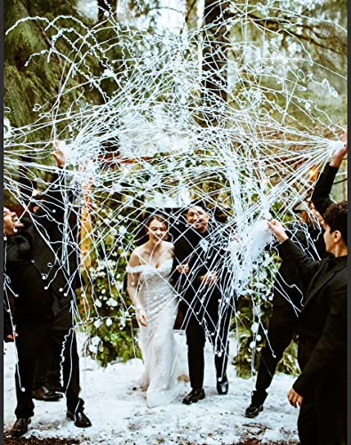 Serpentina blanca, paquete de 20