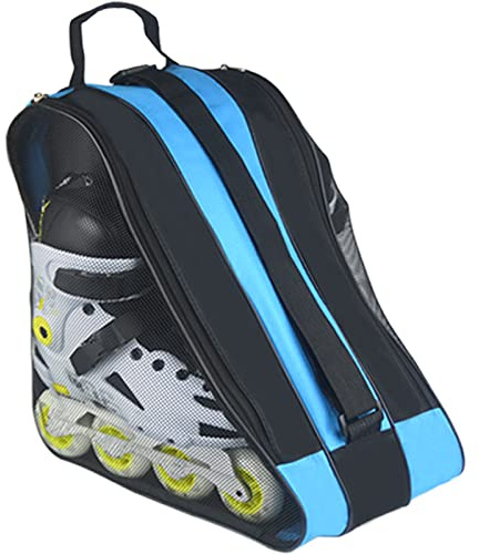 Gooyule Roller Skate Bag - Adjustable Shoulder Strap - Large Capacity Ice / Roller / Inline Skate Bag & Accessories