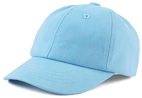 XIAOHAWANG Gorra de Béisbol Clásica para Niños Niña Niño Sol Sombrero Primavera Verano Otoño Bebé Beanie(Azul,52cm)