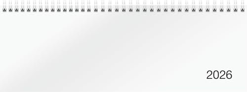 rido/idé Querterminbuch Mod. Sequenz 2026 | 297×105 mm, Karton, weiß