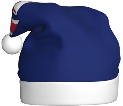 CWYHDUDOH Nya Zeeland flagga tryck julhatt vuxen jul för semester nyår firande fest säsongsdekor
