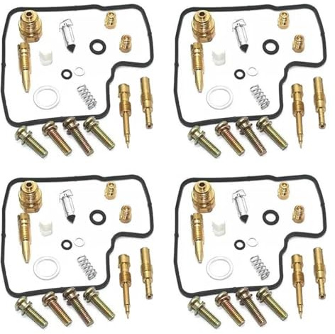 TAHDP Motorcykel Förgasar Reparationssats För VFR750F RC36 1990-1993 Flytande Nålpackning, Pilotskruvar, Oljeavtappningsskruv Förgasarrenoveringssats