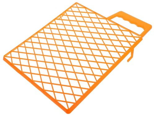 Mikikit Rejilla de Pintura de Plástico Abs para Cubos Rodillo, Portátil y Fácil de Limpiar, Adecuado para Proyectos de Bricolaje y Renovaciones del Hogar