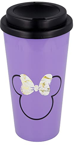 Stor Bicchiere di PLASTICA A Doppia Parete Senza BPA 520 ML | Minnie Mouse