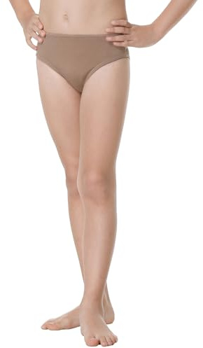 SPOFOR Youth Boys Full Seat Dance Belt Brief Bulge Hiding Brief Underwear Ballet and Cosplay Dancers Nude